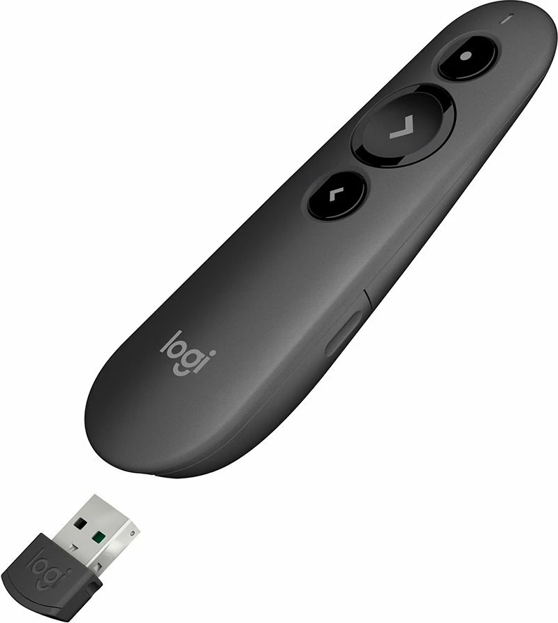 Telekomandë prezantimi Logitech R500s Bluetooth/RF me lazer, grafit