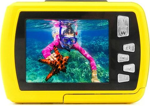 Kamerë digjitale nënujore Easypix Aquapix W2024, 16MP, HD 720p, 8x zoom, e verdhë