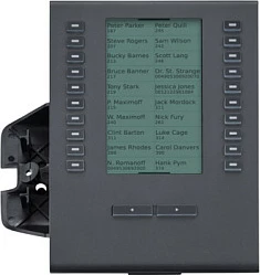 Modul zgjerimi tastesh Auerswald COMfortel D-XT20i për D-210, 20 butona, i zi