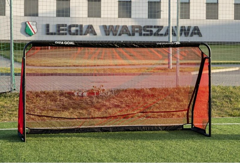 Rrjetë porte futbolli Yakima Giza Żak 100806, e kuqe