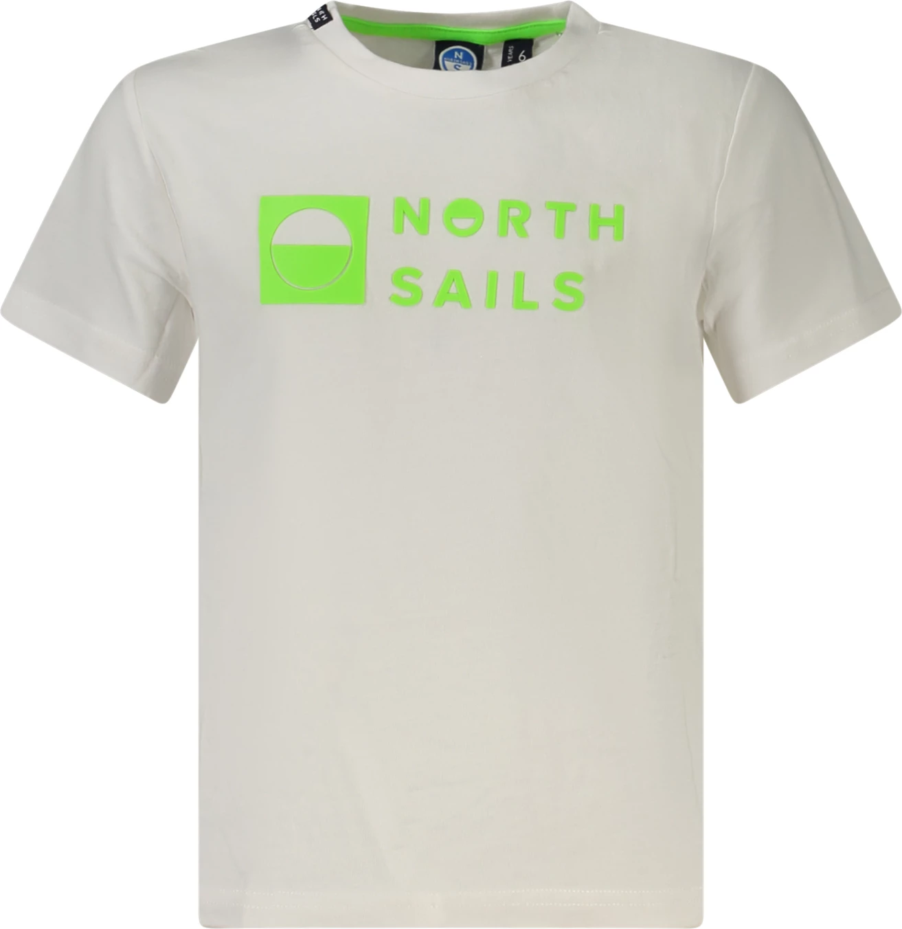 Maicë për djem NORTH SAILS, të bardhë