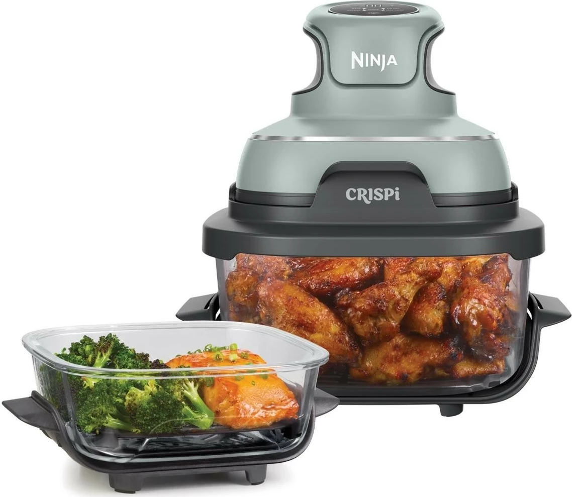 Fryer pa yndyrë Ninja Crispi FN101EU, 3.8L, 1700W, jeshile
