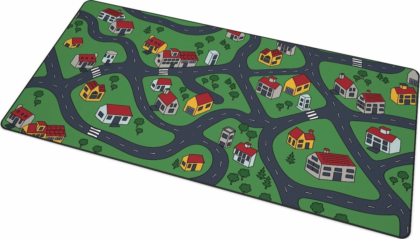 Mauspad Krux Space City MAX KRXG002 XXXL 120x60cm 3mm multicolor