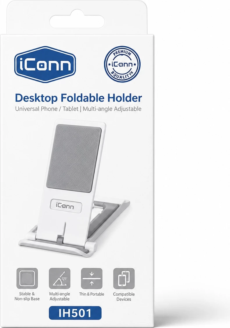 Mbajtëse Desktop iConn IH501 e Palosshme (Për Telefon/Tablet)