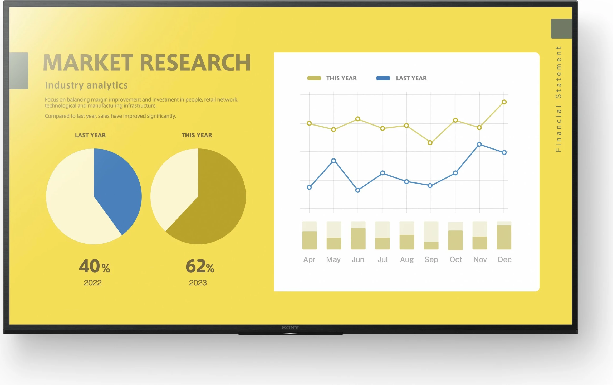 Ekran i madh Sony FW-55EZ20L, 55 inç, 4K Ultra HD, LED, Android, Wi-Fi