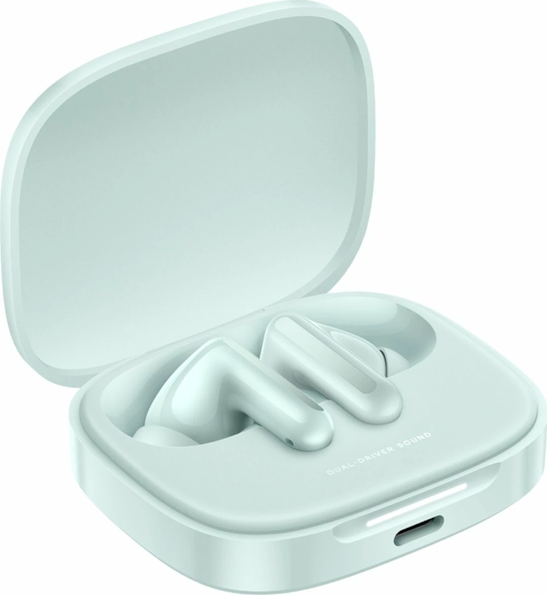 Kufje Xiaomi Redmi Buds 6 BHR9245GL, wireless in-ear, ANC 49 dB, Bluetooth 5.4, 42 orë, jeshile