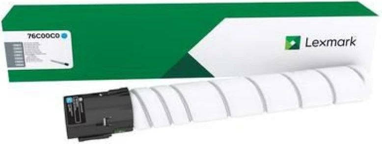 Toner Lexmark 76C00C0, kapacitet standard, origjinal, cian
