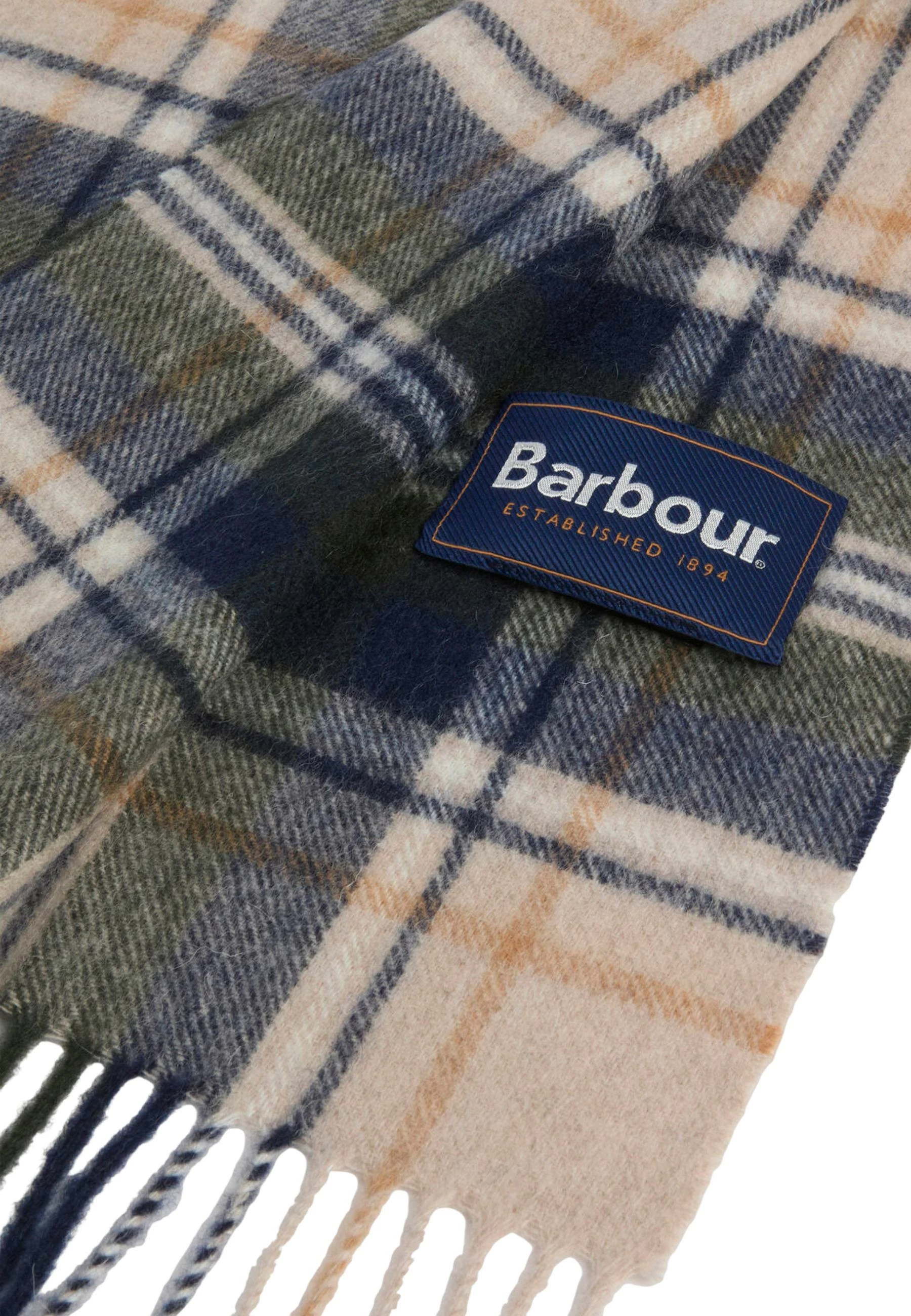 Shall për meshkuj Barbour New Check Tartan 262MUSC0137, bezhë