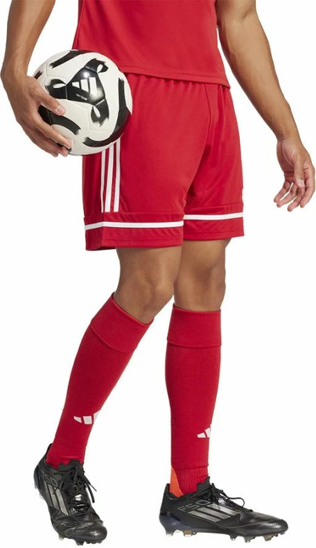Shorce futbolli adidas për meshkuj, të kuqe