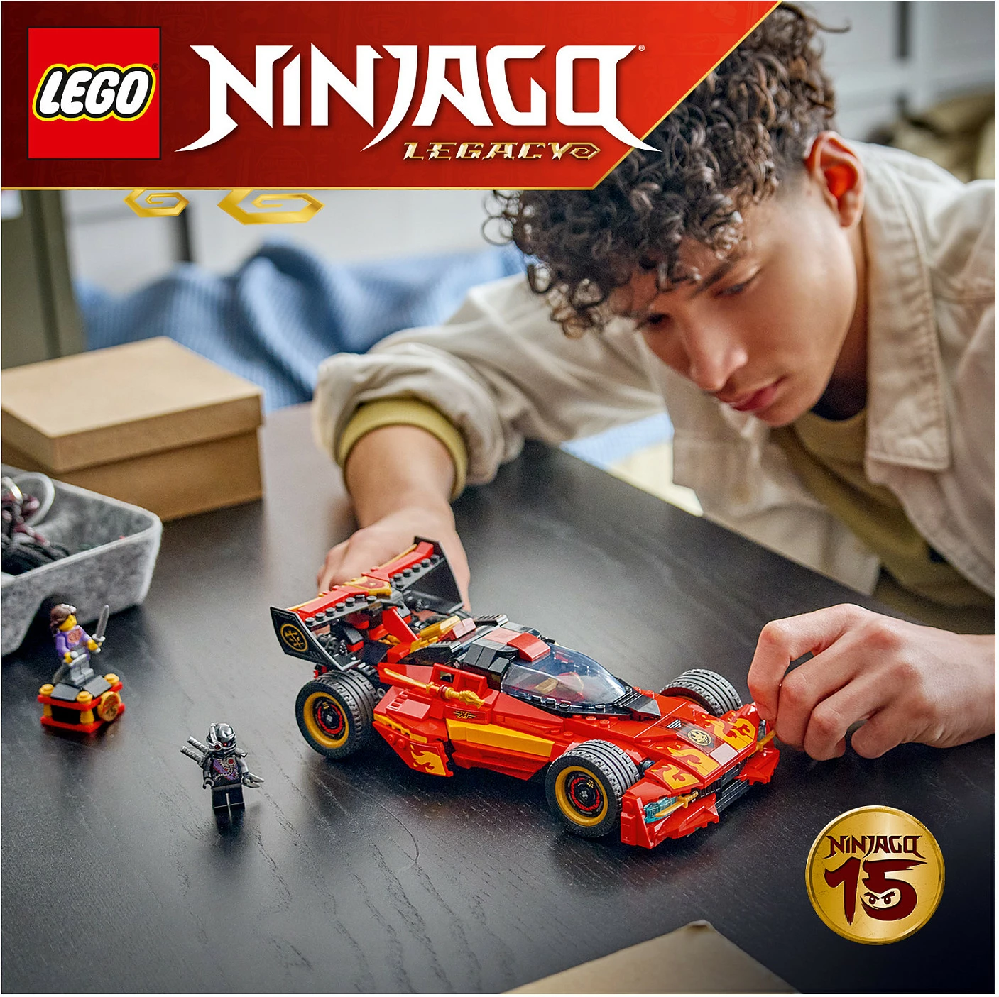 Set ndërtimi LEGO NINJAGO Legacy 71867 X-1 Ninja Supercar (15-vjetori), 691 copë, shumëngjyrësh