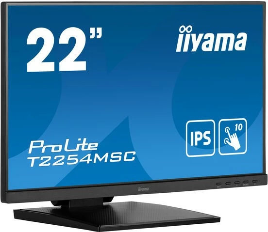 Monitor iiyama ProLite T2254MSC-B1AG, 21.5", Full HD, LED, i zi