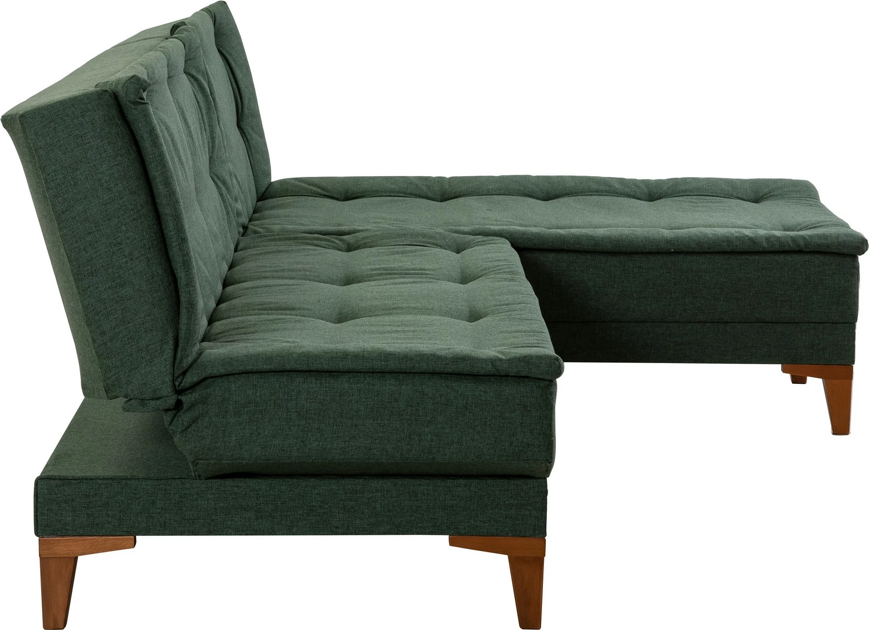 Kënd-sofë krevati Atelier del Sofa, ngjyrë e gjelbër, Santo