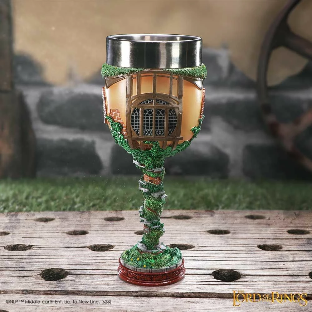 Krus koleksioner NEMESIS NOW Lord of the Rings The Shire, rezinë e pikturuar me dorë, jeshile