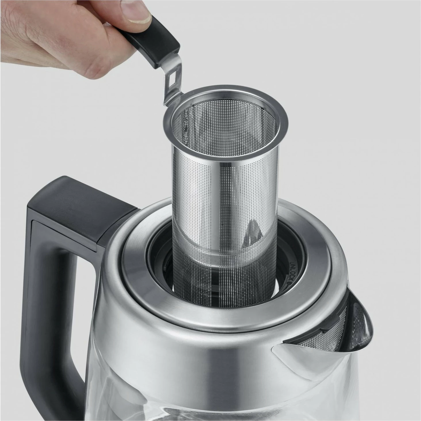 Çajnik elektrik Severin WK 3480, 1.7L, argjend