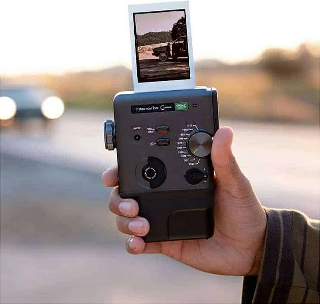 Kamerë instant Fujifilm Instax Mini Evo Cinema, 28 mm, 2560 x 1920, e zezë