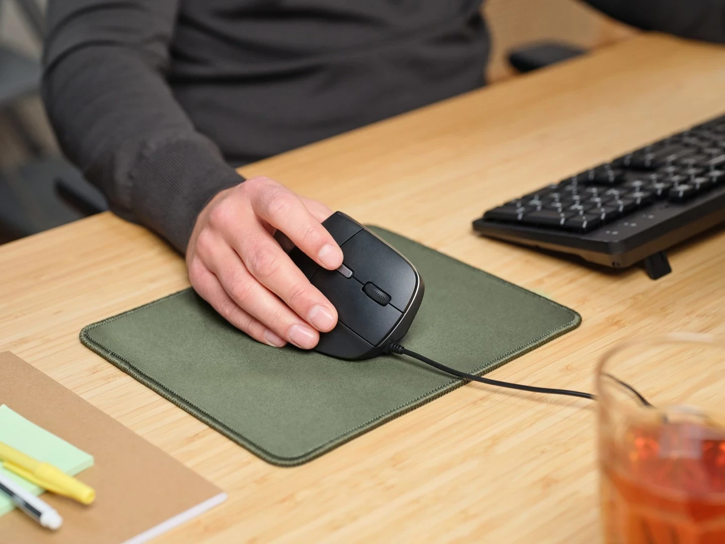 Maus Trust Bayo II, USB Type-A, 2400 DPI, i zi