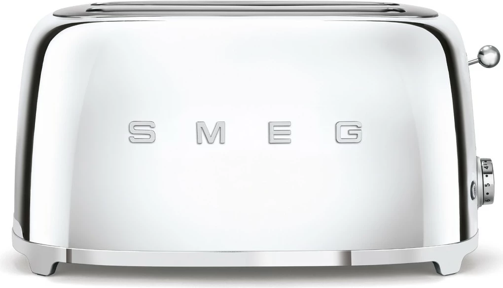 Tostues SMEG TSF02SSEU 4 feta, krom