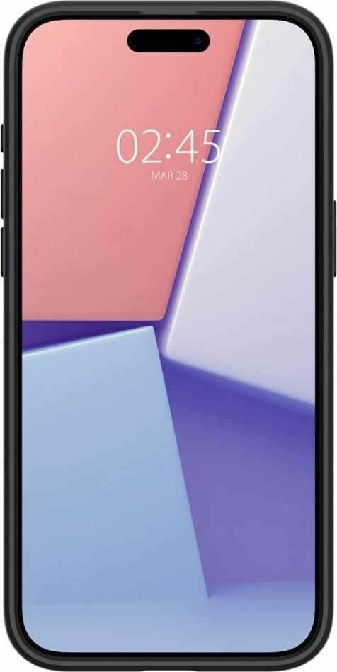 Mbështjellës Spigen Ultra Hybrid Mag për iPhone 15 Pro Max, MagSafe, Transparent/Black