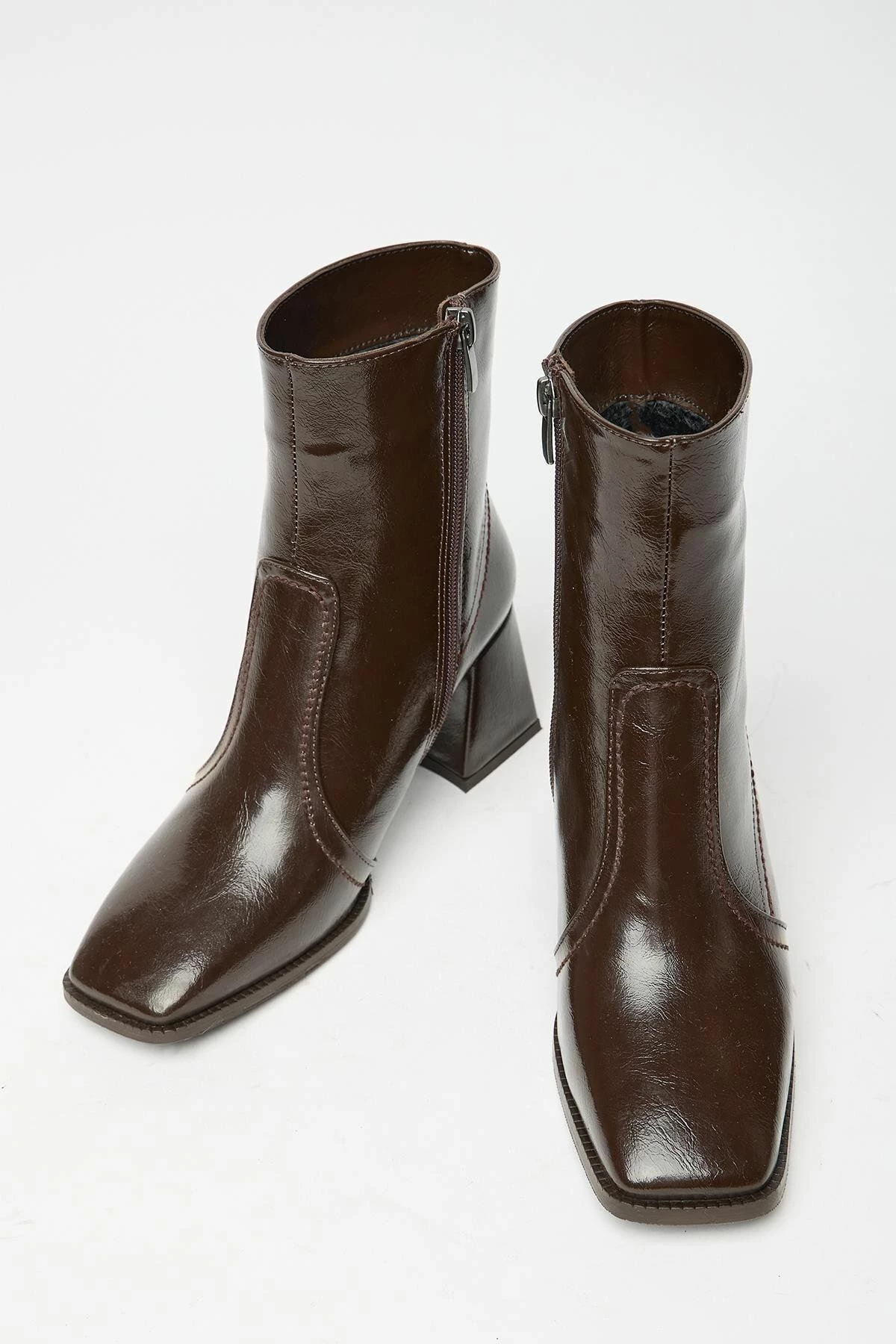 Çizme për gra, ngjyrë kafe, Jumeon, MK1345025KR20-006