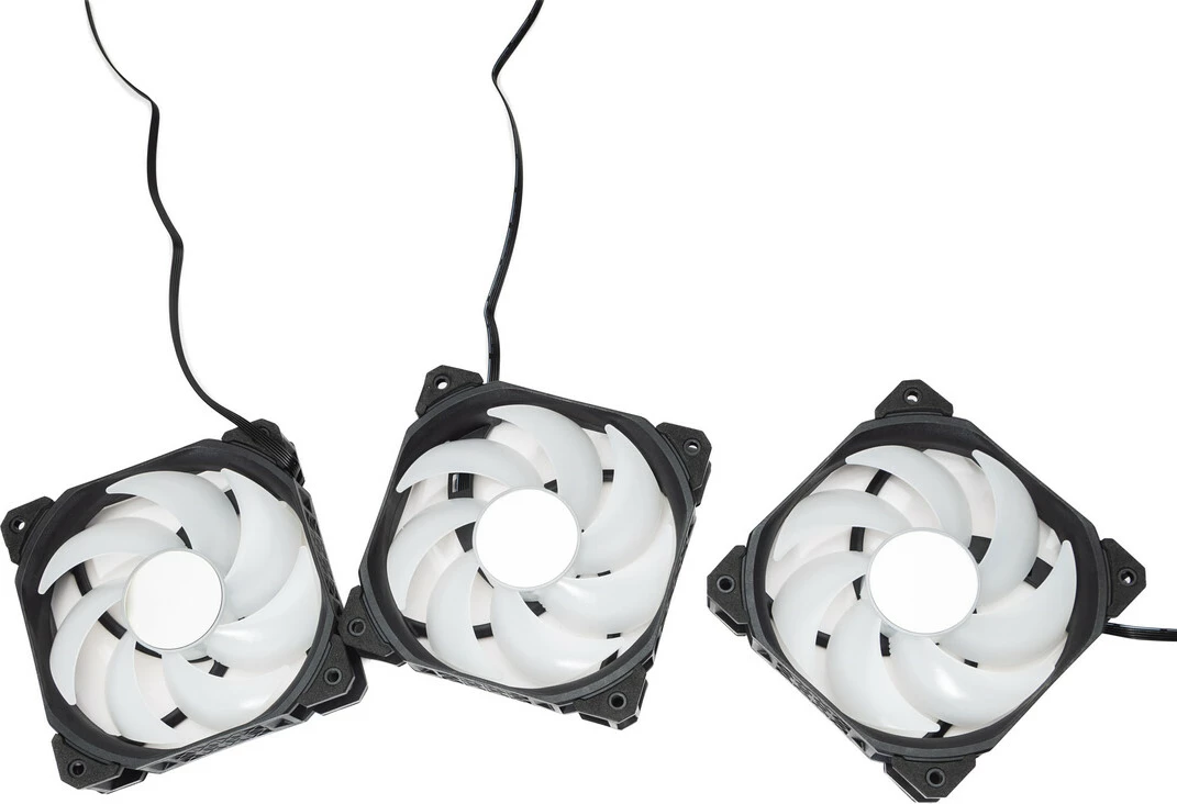 Ventilator Ftohës Për Kompjuter SAMA IMB 3 IN 1 ARGB FAN KIT (Zezë)