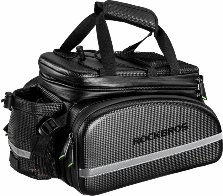 Çantë bagazhi për biçikletë Rockbros A6-6, e zezë, 35L