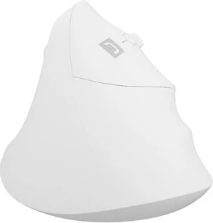 Maus NATEC Crake 2, wireless, Bluetooth + RF, 2400 DPI, i bardhë