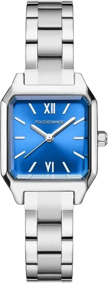 Orë dore Polo Exchange PXW526-03, e argjendtë/kaltër