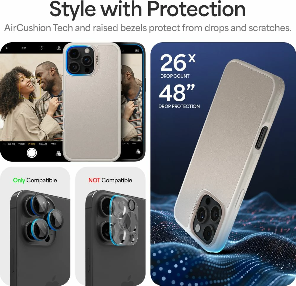Mbështjellës Spigen Cyrill Kajuk MagSafe për iPhone 16 Pro Max, Bezha