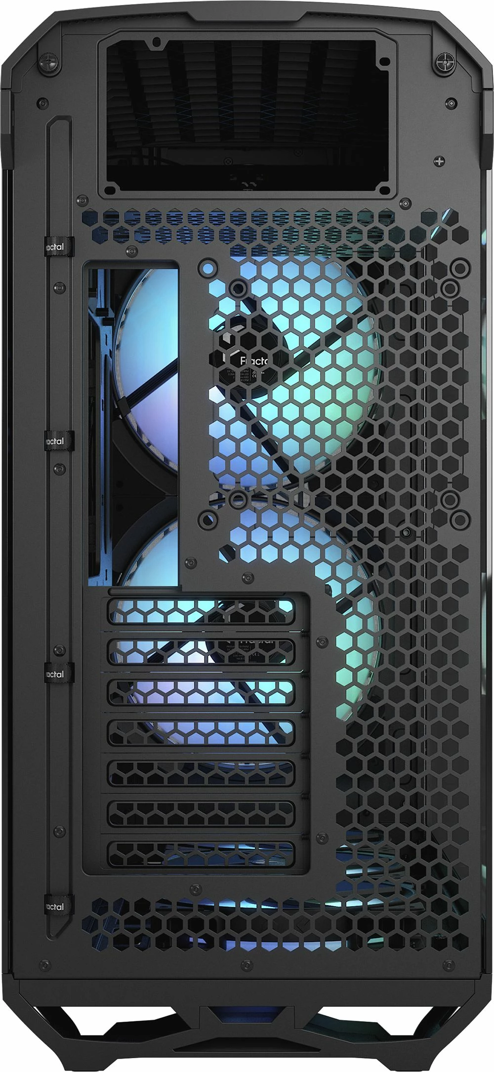 Kasë Fractal Design Torrent RGB TG Light Tint FD-C-TOR1A-04, Full Tower, e zezë