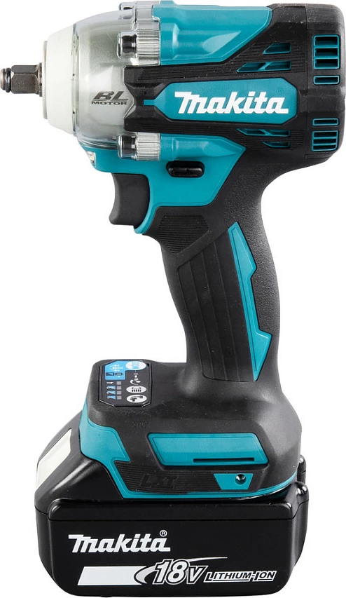 Çelës me goditje me bateri Makita DTW302Z, 18V LXT, pa bateri/karikues, blu/zi