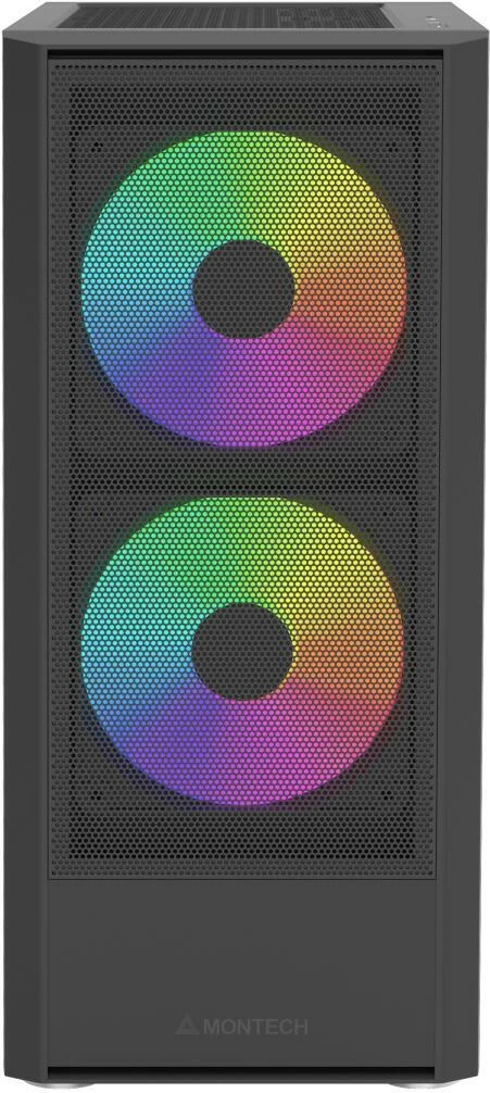 Kasë Montech X2 Plus (B) Midi Tower, 480 x 210 x 368 mm, e zezë
