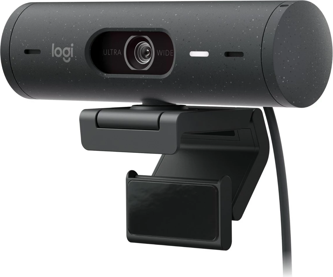 Webcam Logitech Brio 505, 4 MP, Full HD, USB Type C, E zezë