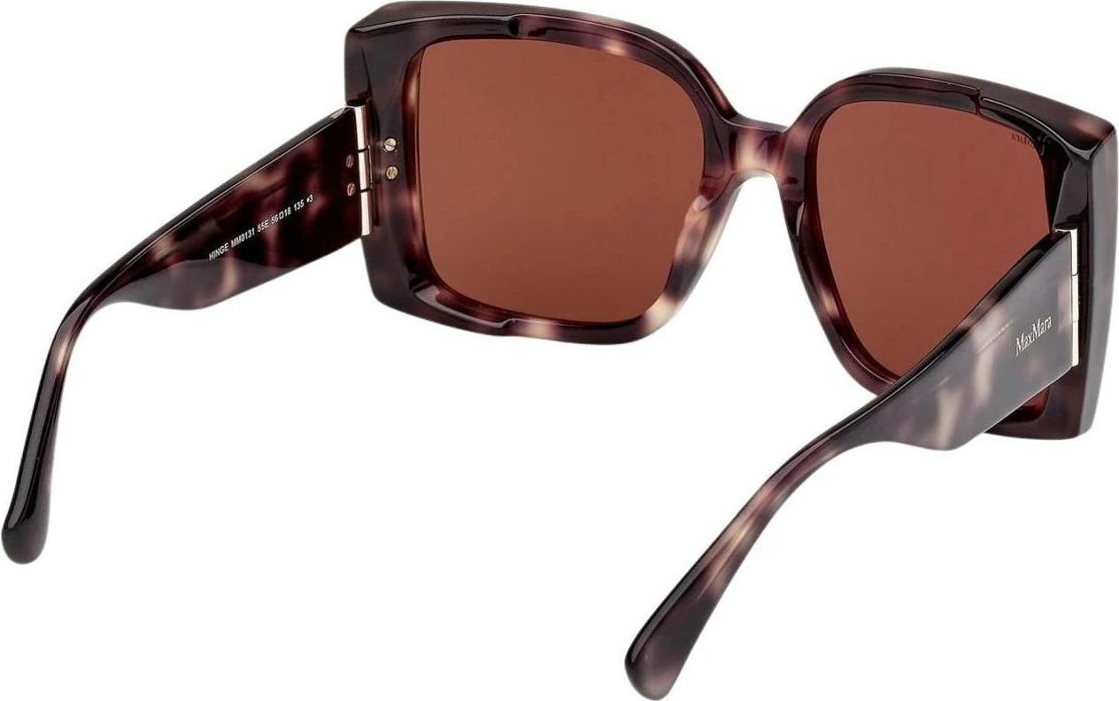 Syze dielli për femra Max Mara HINGE MM0131 55E, havana [Madhësia: 56]