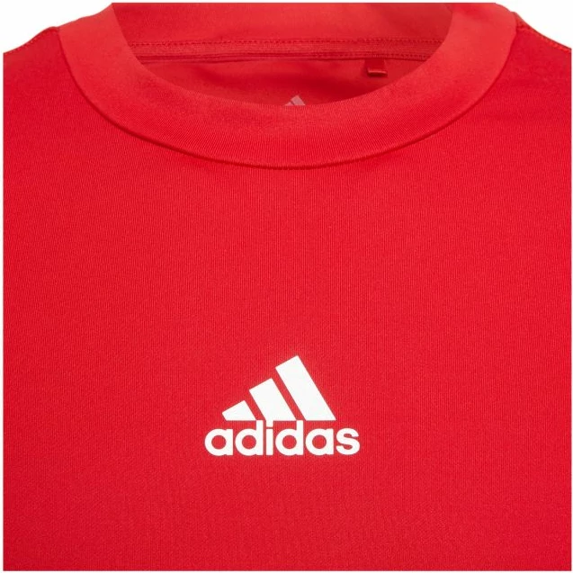 Maicë adidas Techfit Compression për fëmijë, e kuqe [Madhësia: 176 cm]