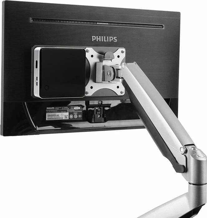 Mbajtëse VESA ICYBOX IB-MSA103-VM për Intel NUC, 75x75/100x100mm, e zezë