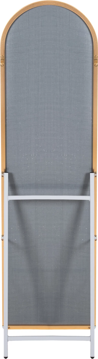 Pasqyrë në dysheme JOELY, kornizë alumini, ngjyrë ari, 40x31x160H cm