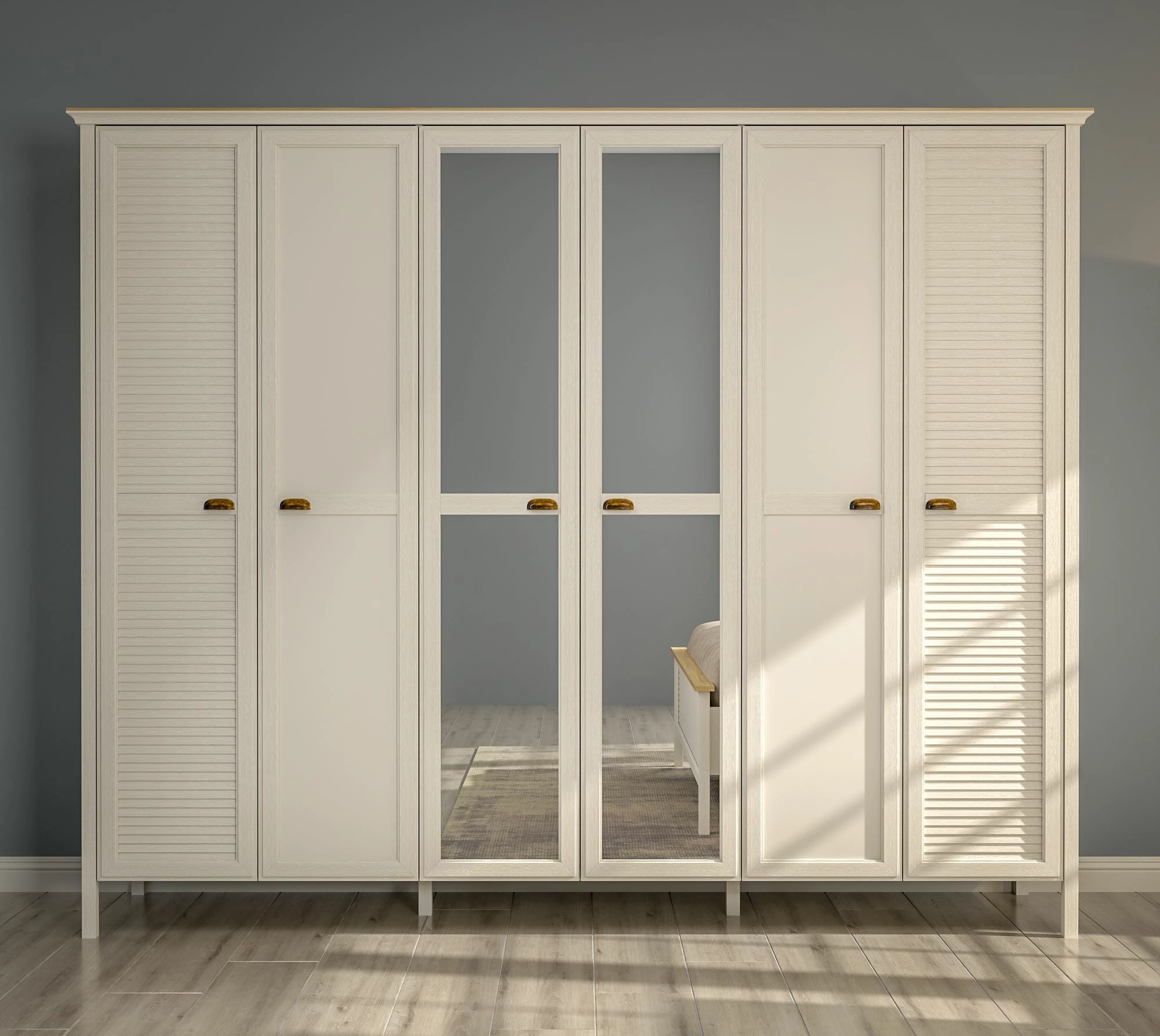 Dollap krem Skye Decor, FRN-21006