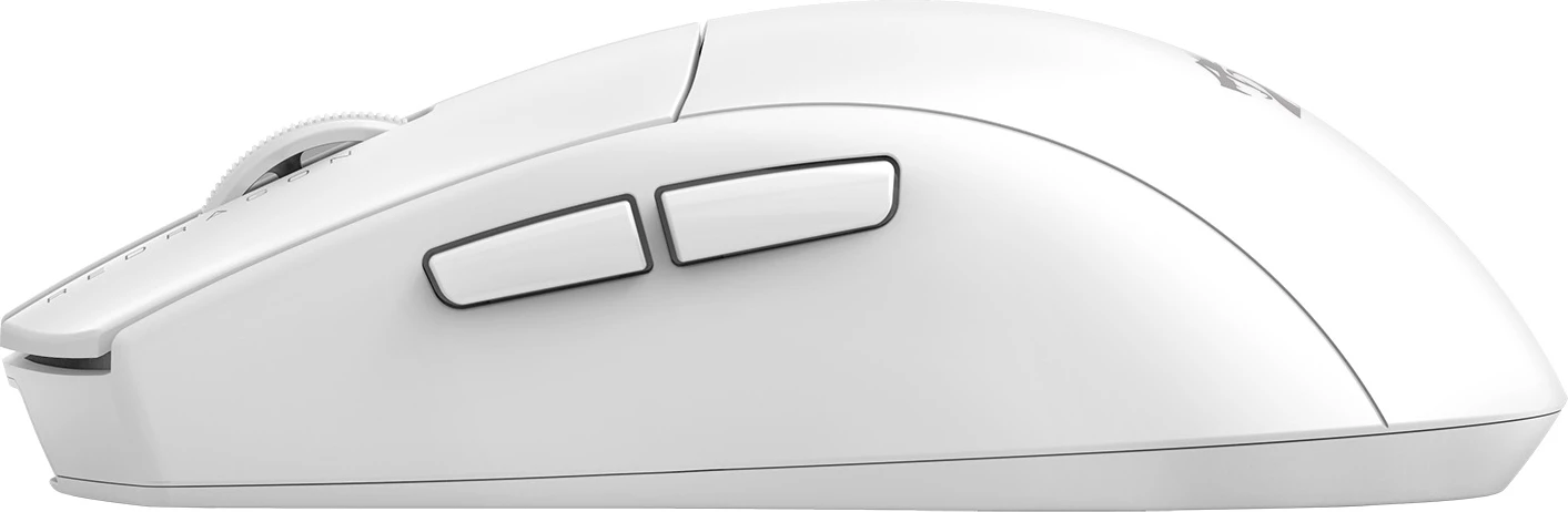 Maus Redragon K1NG Standard M916-STD-1K, 24000 DPI, 49 g, wired/2.4G/BT, e bardhë, me dongël USB