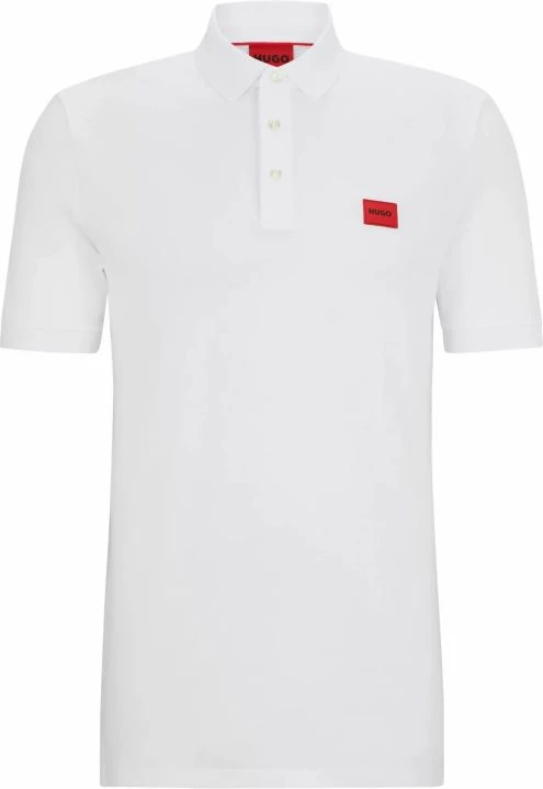 Maicë polo për meshkuj Hugo, e bardhë