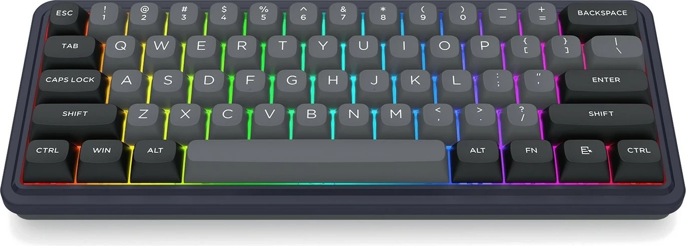 Tastierë Redragon Draconic V2 K730GB-RGB-PRO, 61 taste, RGB, wireless/wired, e zezë