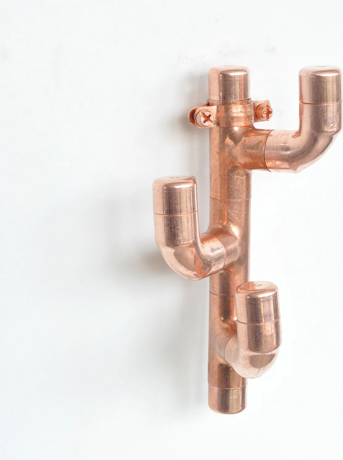 Varëse muri prej bakri, ngjyrë rozë ari, Cop008