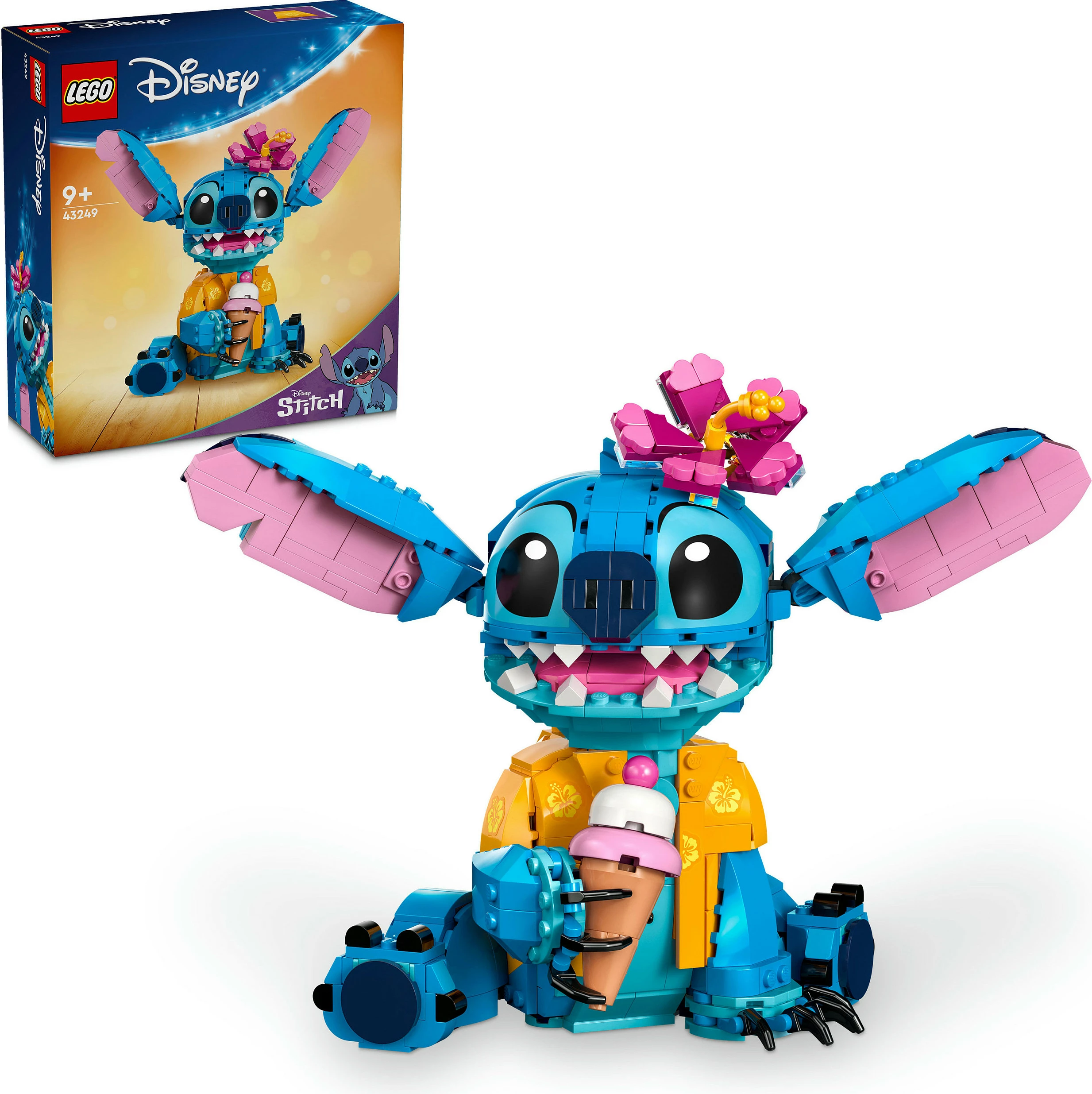 Set ndërtimi LEGO Stitch, 9 vjeç e lart, Plastikë, 730 pjesë, shumëngjyrësh