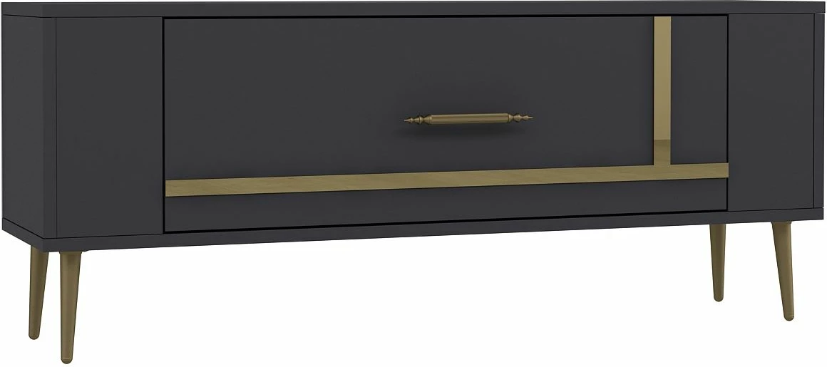 Komodë TV Skye Decor, anthracite, ar, Retrop1