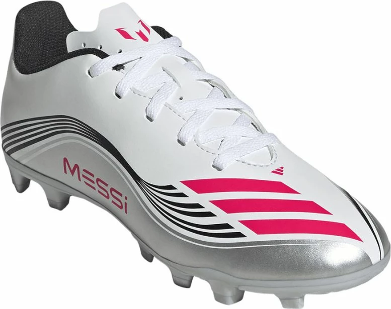 Atlete futbolli për fëmijë adidas, të bardha