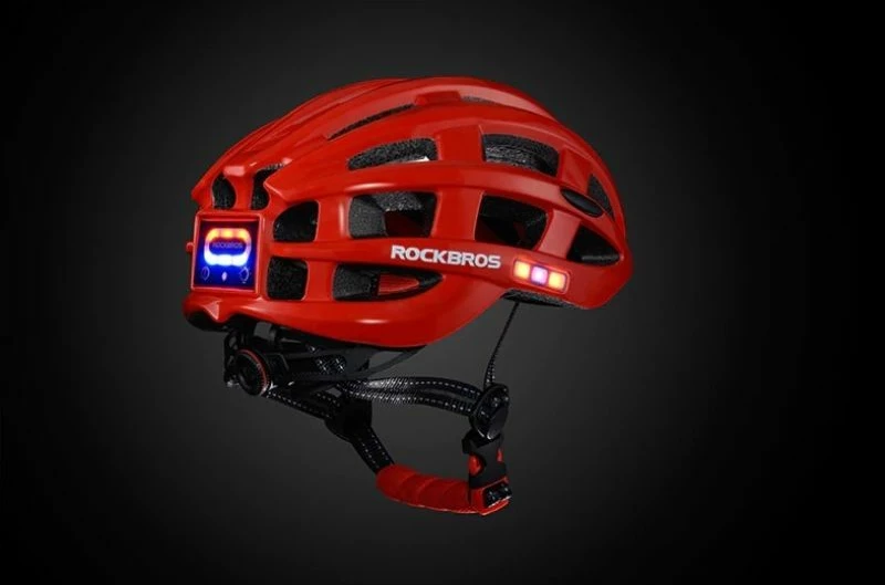 Helmetë biçiklete Rockbros, e kuqe