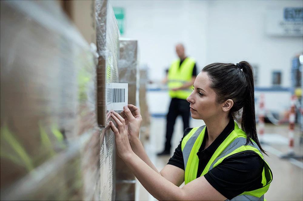 Etiketa të vazhdueshme Brother 102 mm, 56.4 m, Direct Thermal, të bardha