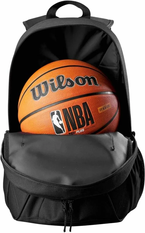 Çanta shpine për meshkuj dhe fëmijë Wilson, ekipi Brooklyn Nets [Madhësia: One Size]