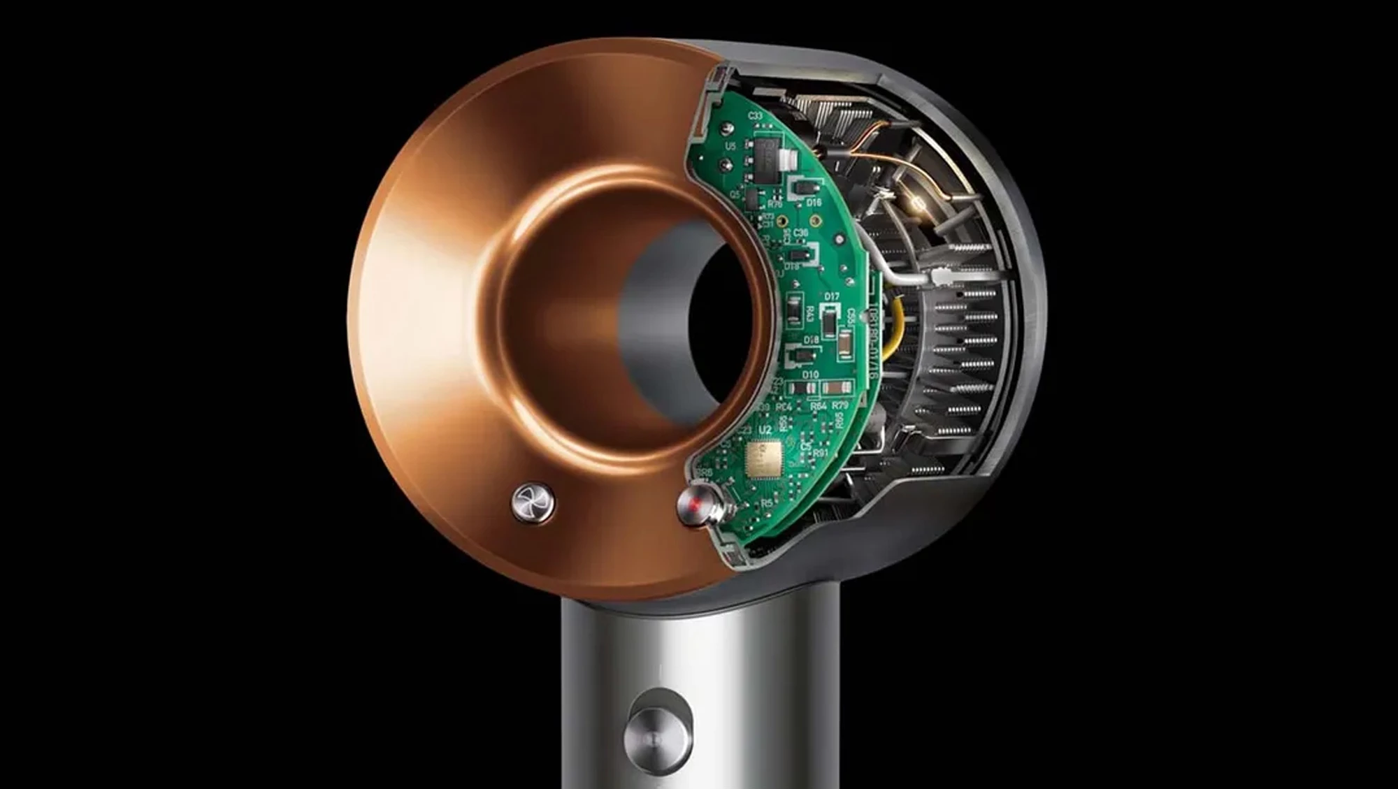 Tharëse flokësh Dyson Supersonic HD07 Origin (107830) Nikeli i ndritshëm/Bakri i ndritshëm