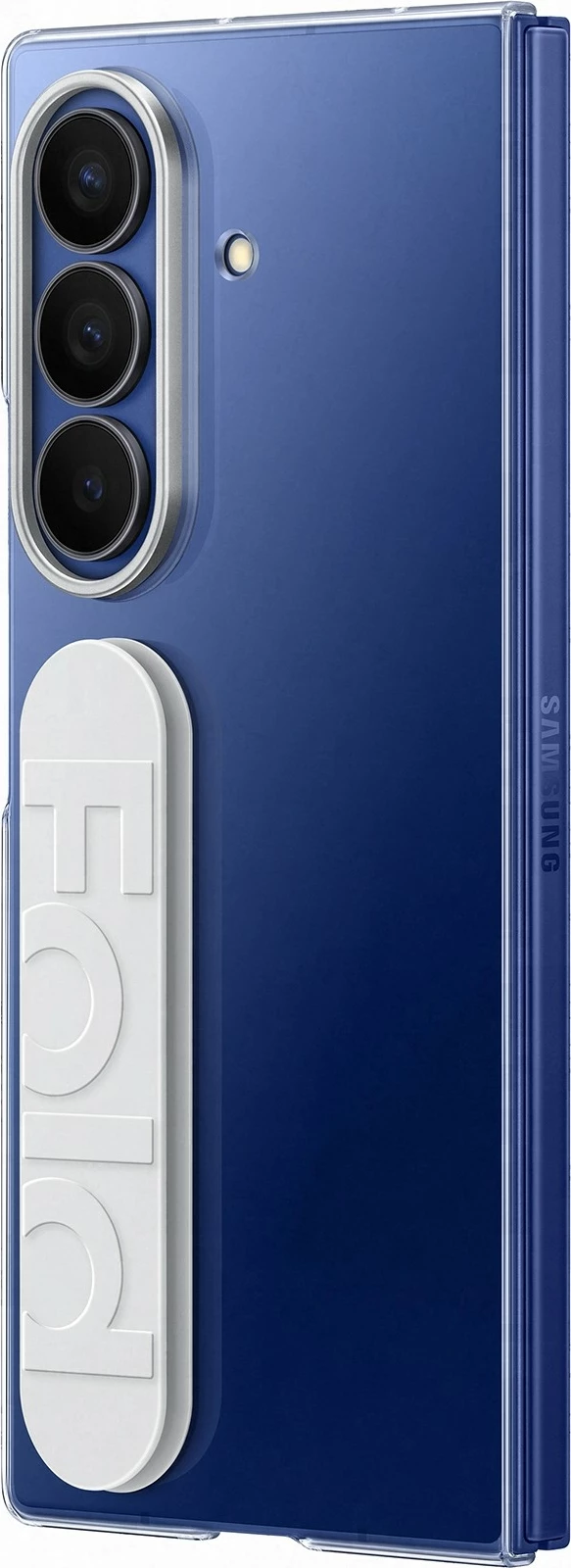 Mbështjellës Samsung Clear Grip Case për Galaxy Fold7, transparent