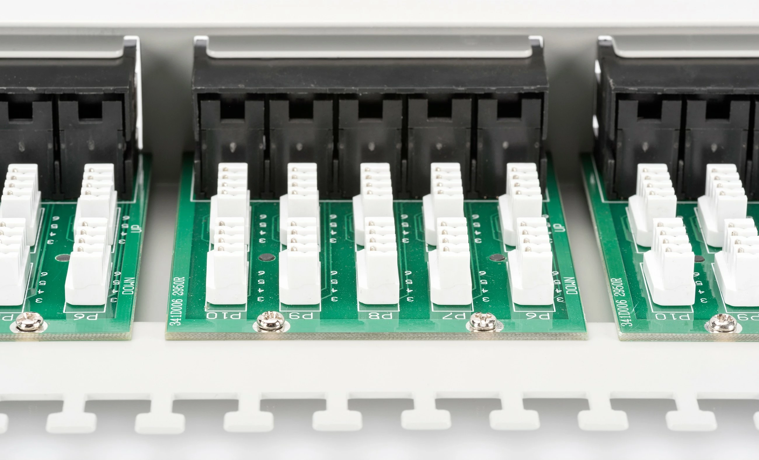 Patch panel Digitus ISDN, 50 porta, Cat3, rack 1U, gri